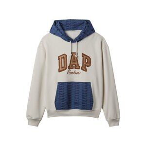 GAP x Dapper Dan DAP Logo Limited Edition Hoodie Sweater Stone Men's